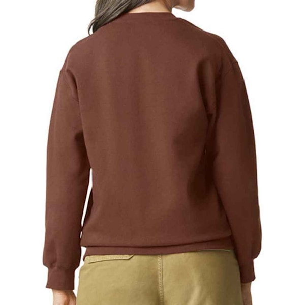 Gildan Unisex Vuxen Softstyle Fleece Mellanvikt Tröja 4XL Choklad Cocoa 4XL