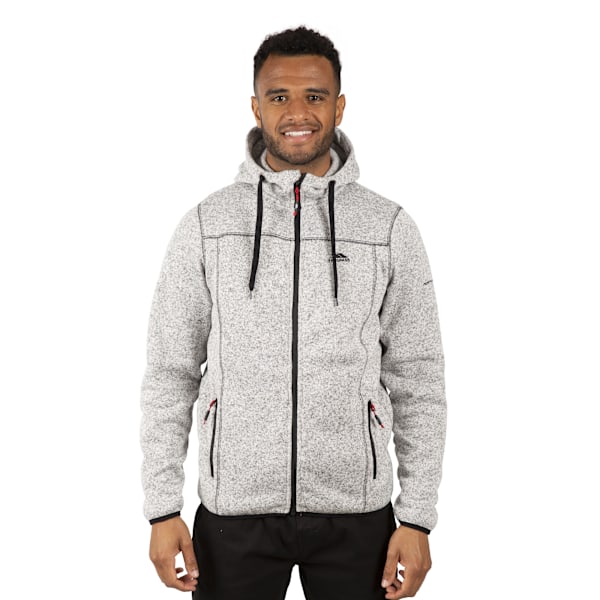 Trespass Odeno Fleecejacka XL Ghost Marl för män Ghost Marl XL