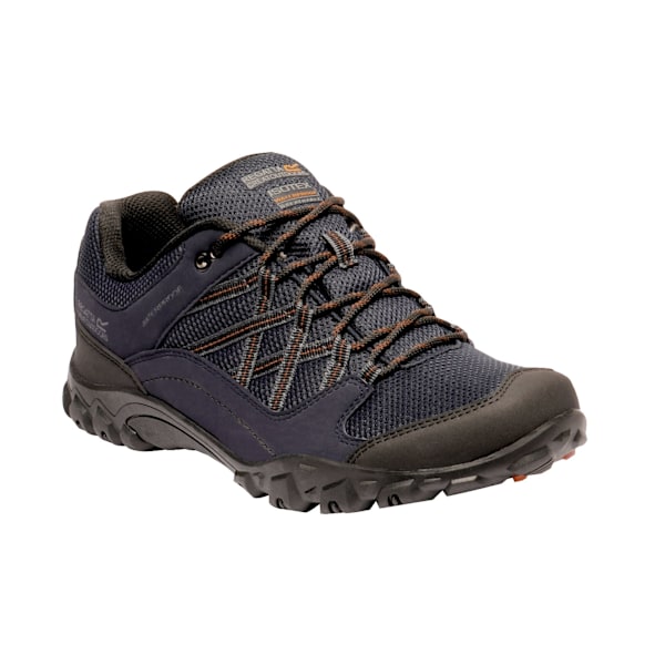 Regatta Edgepoint III Låga Vandringsskor för Herr 7 UK Svart/Gra Black/Granite 7 UK