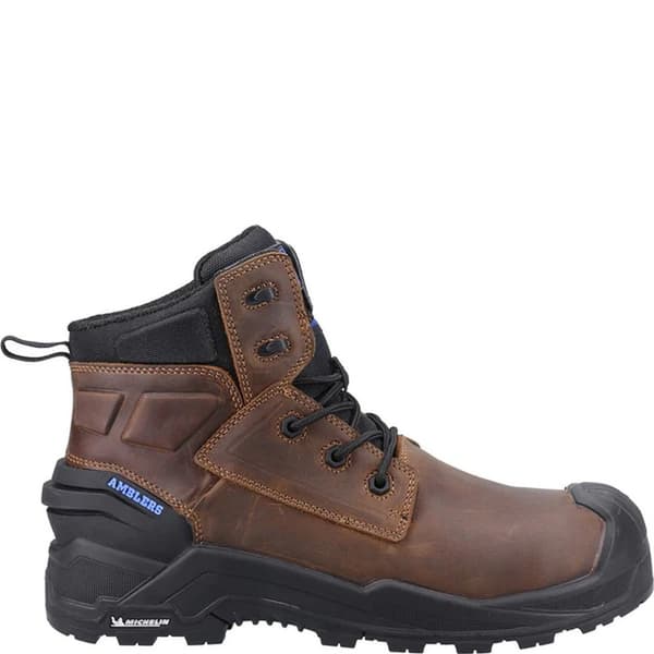 Amblers herr AS980C Crusader kornläder säkerhetskängor 12 UK B Brown 12 UK