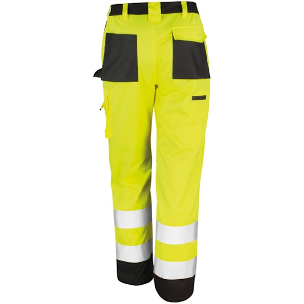Result Safeguard Vuxen Unisex Hi Viz Cargo Byxor 4XL Hi-Vis Hi-Vis Yellow 4XL