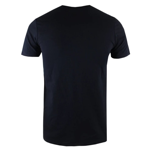 Batman Lines T-shirt för män XXL Svart/Vit Black/White XXL