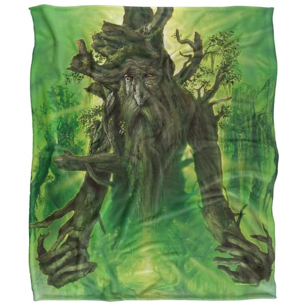 Sagan om ringen Treebeard Filt One Size Flerfärgad Multicoloured One Size