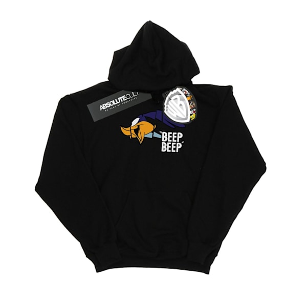 Looney Tunes Boys Road Runner Beep Beep Hoodie 9-11 år Svart Black 9-11 Years