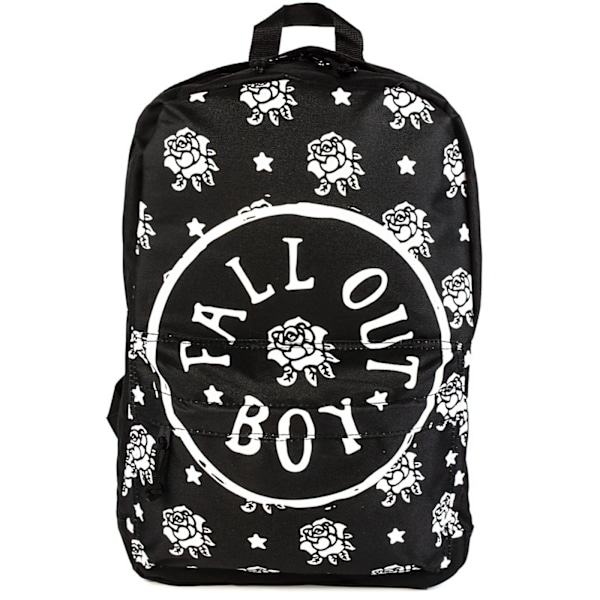 Rock Sax Fall Out Boy Ryggsäck One Size Svart/Vit Black/White One Size