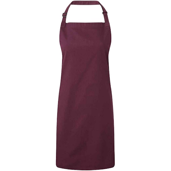 Premier Unisex Vuxen Färger Fullt Förkläde Storlek Aubergine Aubergine One Size