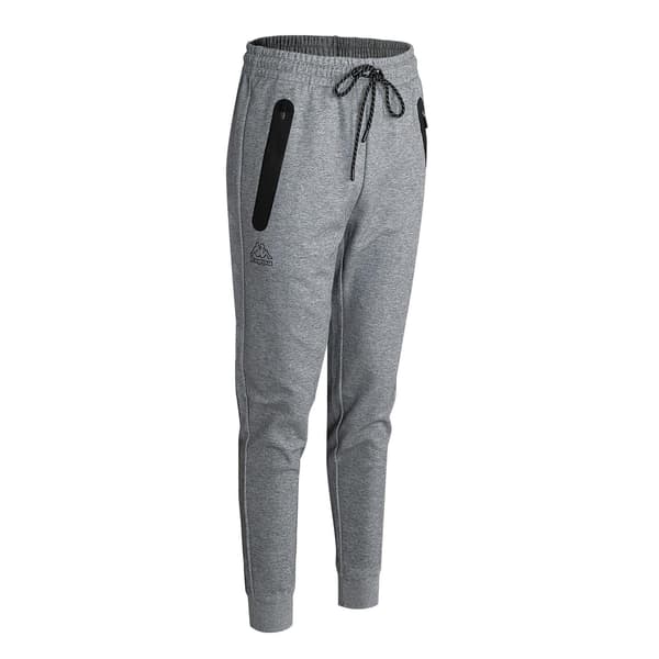 Kappa Herr Joggingbyxor i Polycotton med Logotyp M Gråmelerad Grey Marl M