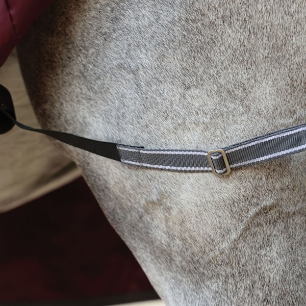 Weatherbeeta Comfitec Plus Dynamic II Standard-Neck 220g Hästtäcke Maroon/Grey/White 4´ 9