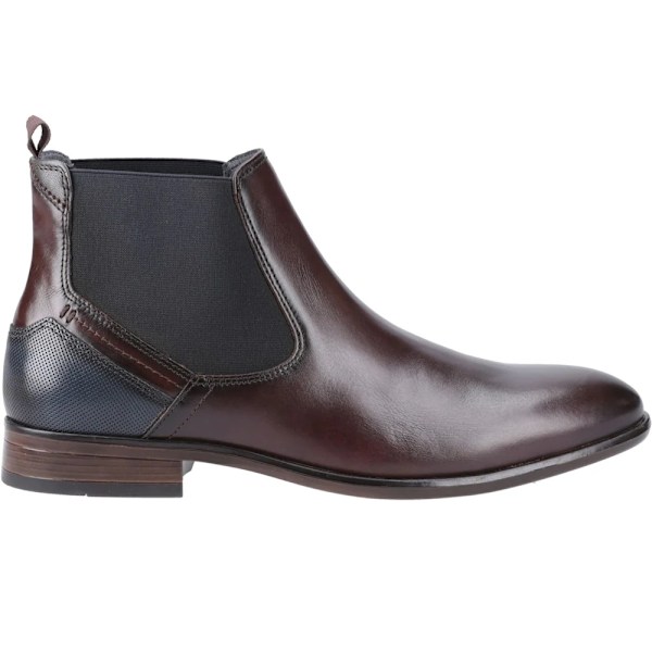 POD Herr Frank Chelsea Boots i Läder 11 UK Chestnut Chestnut 11 UK