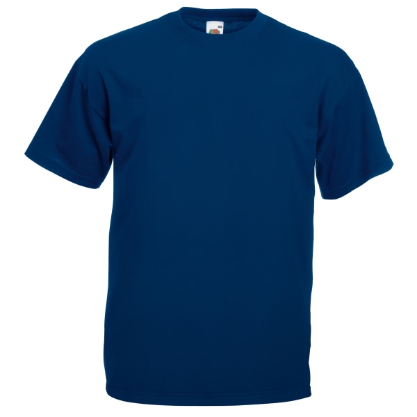 Män värde kortärmad Casual T-shirt Medium Oxford Marinblå Oxford Navy Medium