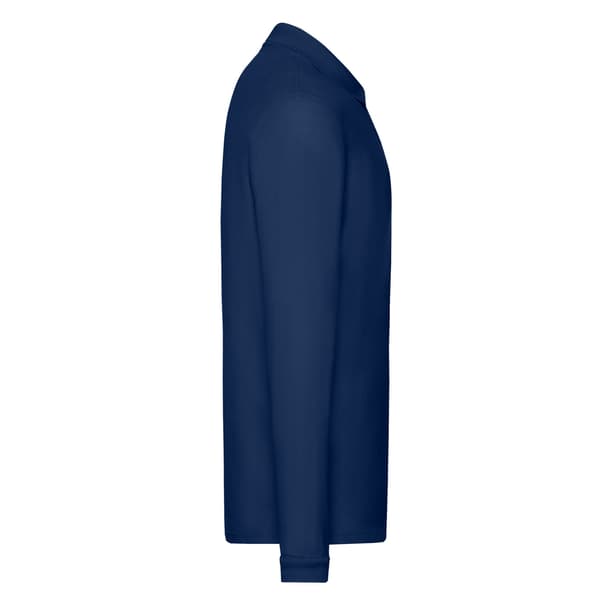 Fruit Of The Loom Herr Premium Pique Långärmad Pikétröja M Navy M