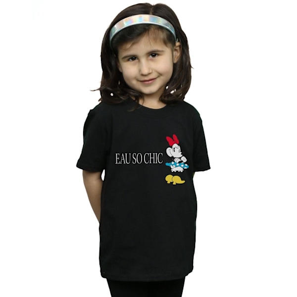 Disney Girls Minnie Mouse Eau So Chic Bomull T-shirt 12-13 år Black 12-13 Years