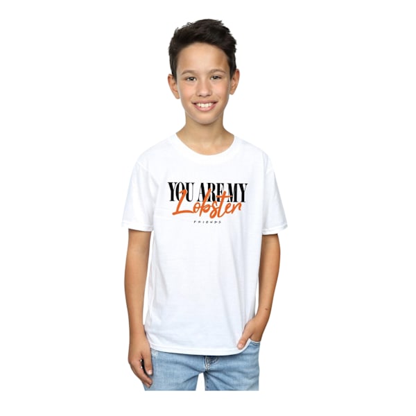 Friends Boys Lobster Soul Mates T-shirt 9-11 år Vit White 9-11 Years