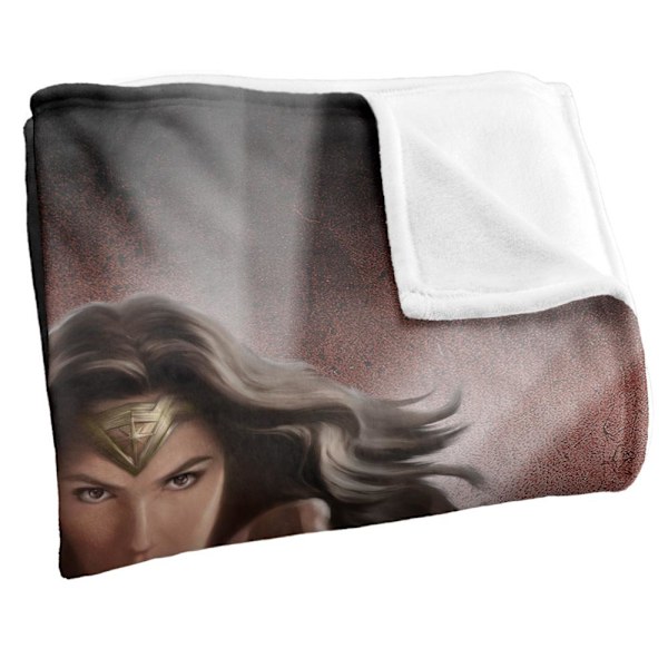 Wonder Woman Filt med Pose, One Size, Flerfärgad Multicoloured One Size