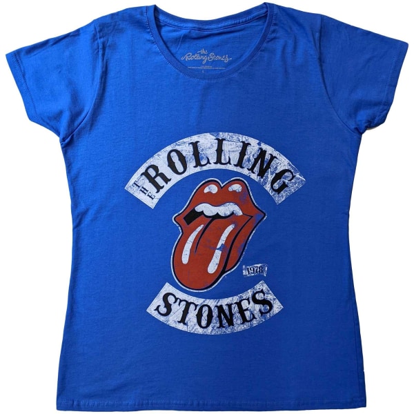The Rolling Stones Womens/Ladies Tour ´78 T-shirt L Blå Blue L