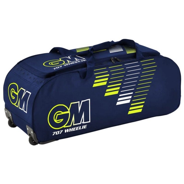 Gunn And Moore 707 Wheelie Trolley Bag One Size Marinblå Navy One Size