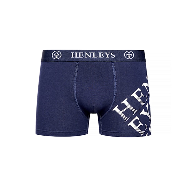 Henleys Mens Tringles Boxer Shorts (3-pack) XXL Multifärgade Multicoloured XXL