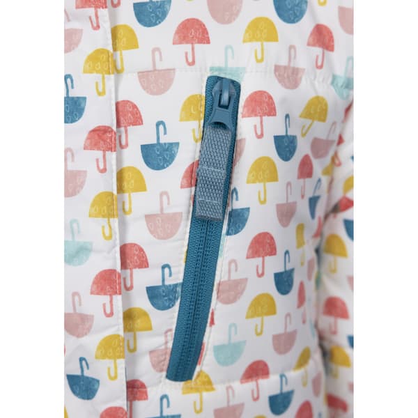 Trespass Suzzee Casual Jacka för Flickor 2-3 År Vit/Multifärgad White/Multicoloured 2-3 Years