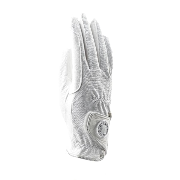Aubrion Unisex Aachen ridhandskar L Vit White L