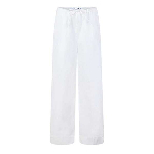 Edited Dam/Dam Mable Ekologiska Bomullsjeans 26R Optisk Vit Optic White 26R