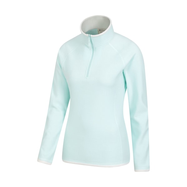 Mountain Warehouse Dam/Damer Montana Halvzip Fleece Top 20 Mint 20 UK