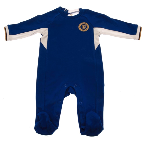Chelsea FC Baby 2023-2024 Kit Sleepsuit 9-12 månader Kungsblå/ Royal Blue/White/Gold 9-12 Months