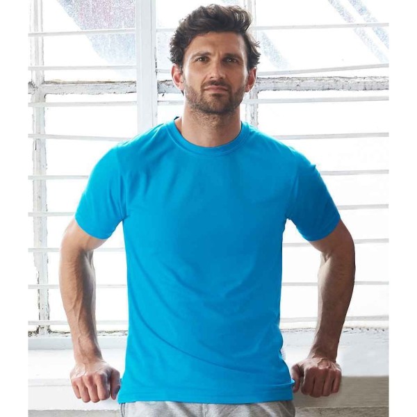 unisex Cool unisex återvunnen T-shirt för vuxna XL Safirblå Sapphire Blue XL