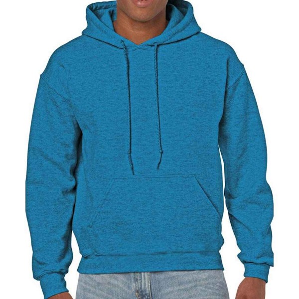 Gildan Unisex Vuxen Heavy Blend Hoodie L Antik Safir Antique Sapphire L