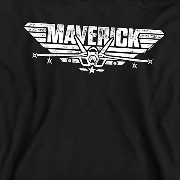 Top Gun Unisex Vuxen Maverick Logotyp Sweatshirt M Svart Black M