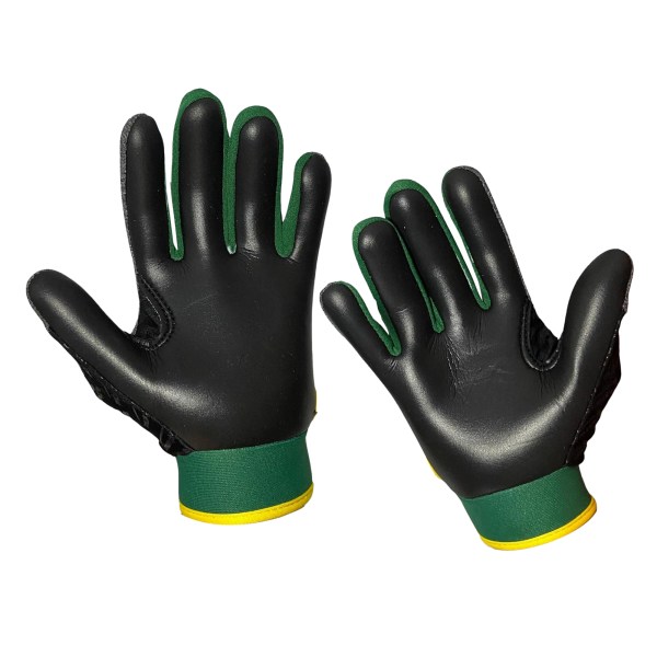 Murphys Unisex Adult Contrast Gaelic Handskar XL Grå/Grön/Gul Grey/Green/Yellow XL