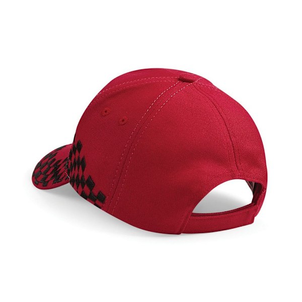 Beechfield Unisex Grand Prix Baseball Cap (2-pack) One Size Classic Red One Size