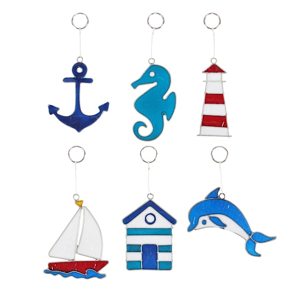 Something Different Nautical Suncatcher Set (24-pack) En Si Multicoloured One Size