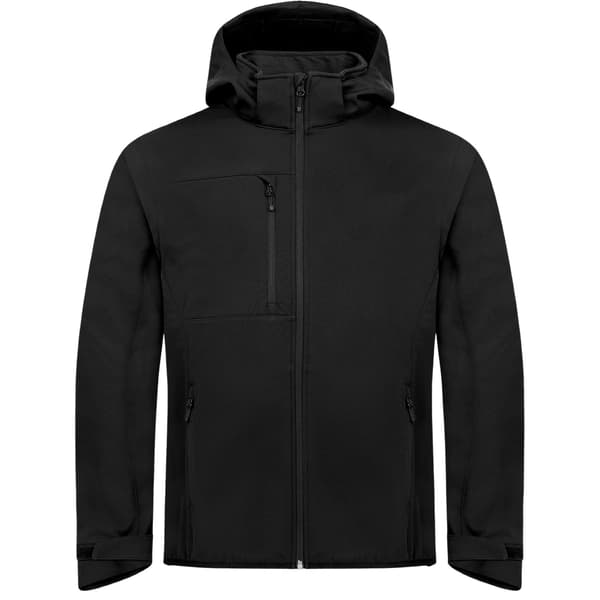 Clique Unisex Vuxen Klassisk 2 i 1 Soft Shell-jacka med avtagbara ärmar Black M