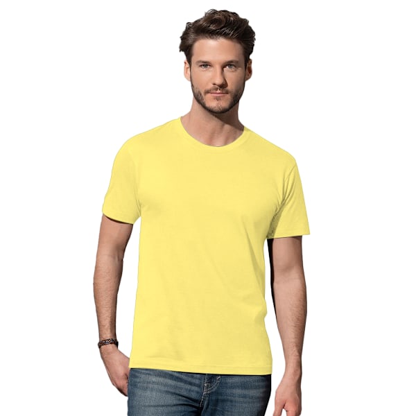 Stedman Herr Comfort T-shirt M Gul Yellow M