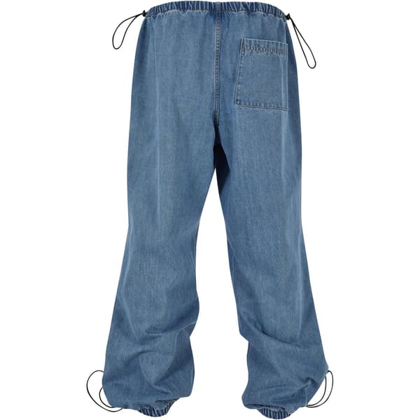 Urban Classics Herr Parachute Jeans S Ljusblå Tvättad Light Blue Washed S