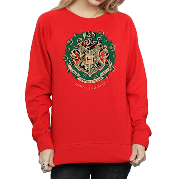 Harry Potter Dam/Dam Julkrans Sweatshirt S Röd Red S