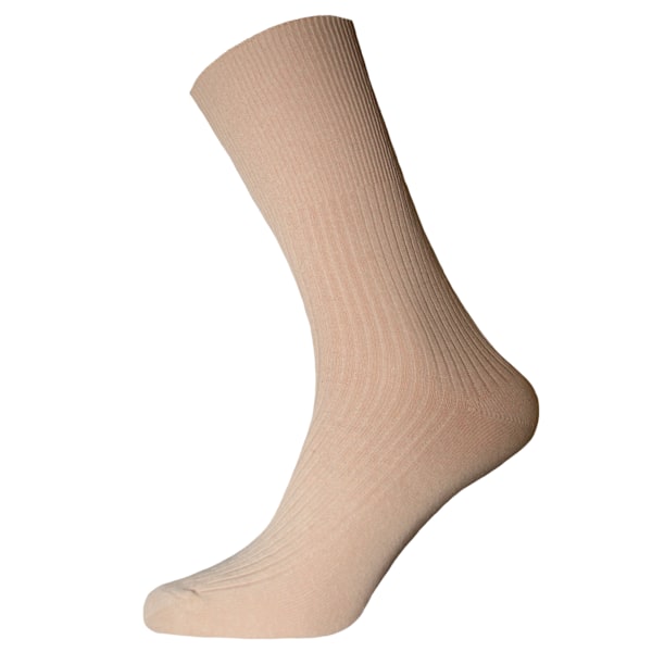 Simply Essentials Mens Therapeutic Socks (3-pack) UK 9-12 Bruna nyanser Shades of Brown UK 9-12