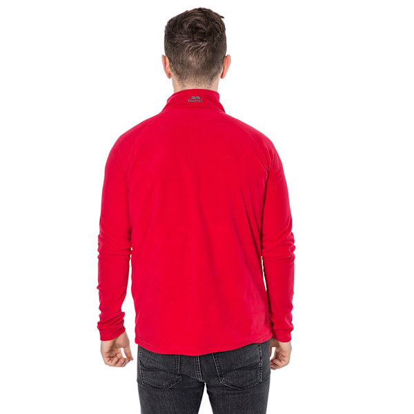 Trespass Mens Blackford Microfleece XXL Röd Red XXL