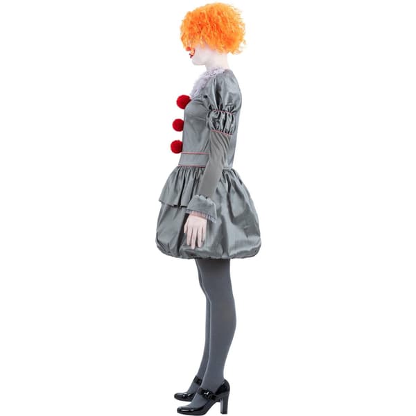 IT Chapter Two Dam/Dam Pennywise Kostymset L Grå/Röd/Vit Grey/Red/White L