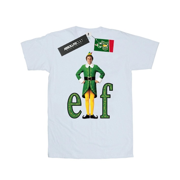 Elf Herr T-shirt med Buddy-logotyp XL Vit White XL