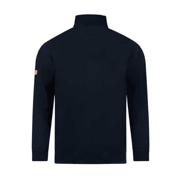 Duke Herr D555 Russel Broderad Logotyp Fleece Kingsize Sweatshirt Navy 7XL