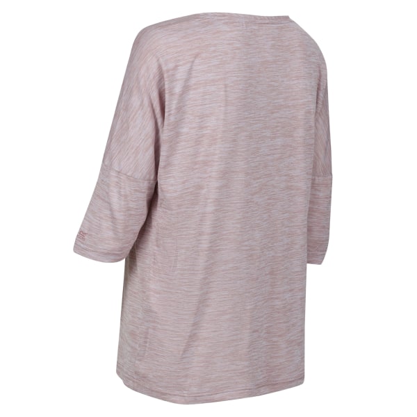 Regatta dam/dam Pulser II 3/4-ärmad T-shirt 8 UK Dusky R Dusky Rose 8 UK