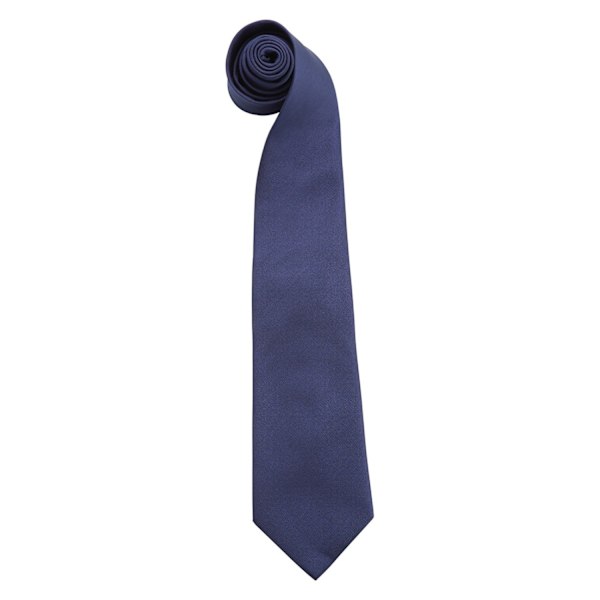 Premier Mens Colours Fashion Tie One Size Navy Navy One Size