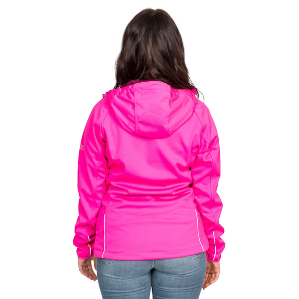 Trespass Dam/Damer Sisely Vattentät Softshelljacka XS Rosa Pink Glow XS
