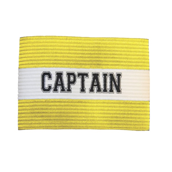 Carta Sport Unisex Vuxen Captains Armband One Size Gul/Vit Yellow/White One Size