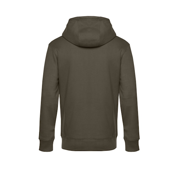 B&C Herr King Zipped Hooded Sweat XS Khaki Khaki XS