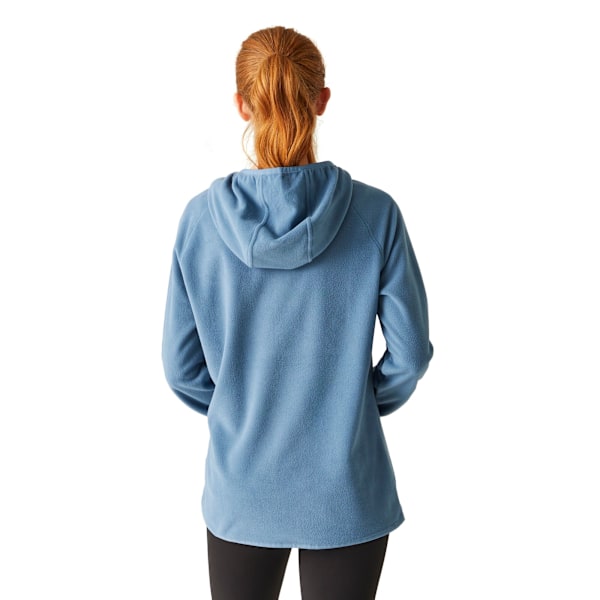 Regatta Warriewood Microfleece Halvzip Hoodie för Kvinnor/Dam 8 Coronet Blue 8 UK