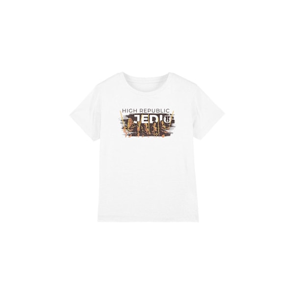Star Wars: The Acolyte Barn/Barn Höga Republiken Jedi Ink Gr White 5-6 Years