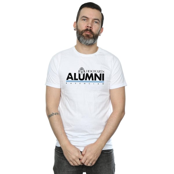 Harry Potter Herr Hogwarts Alumni Ravenclaw T-shirt 4XL Vit White 4XL