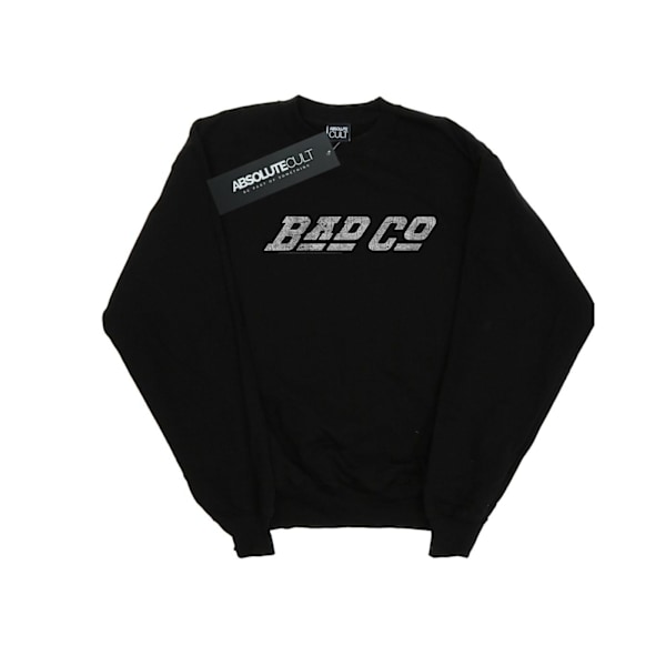 Bad Company Dam/Dam Straight Logo Sweatshirt L Svart Black L